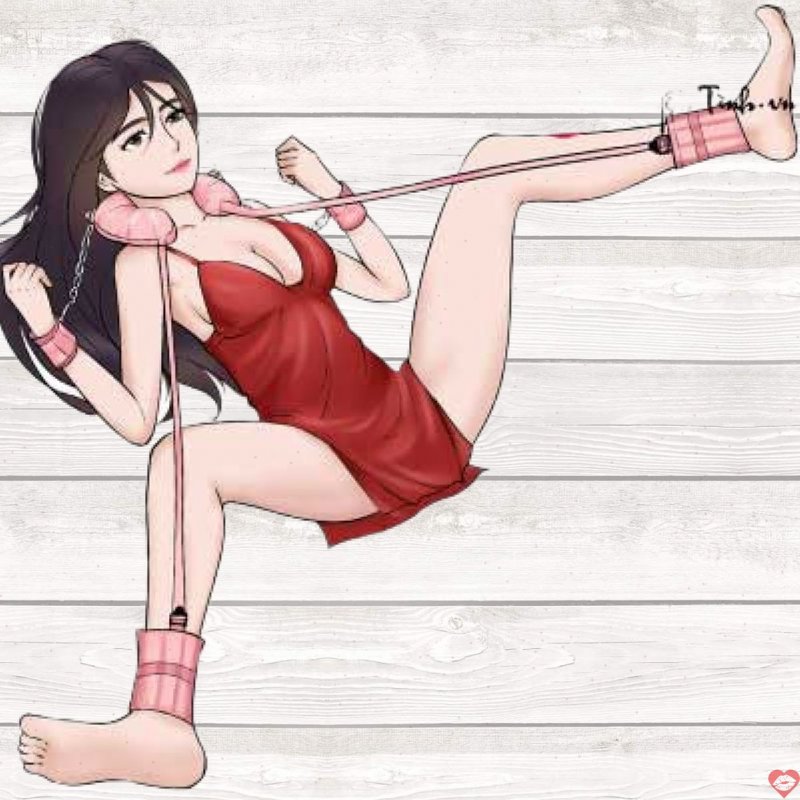 Bộ trói cổ và chân tay nệm bông