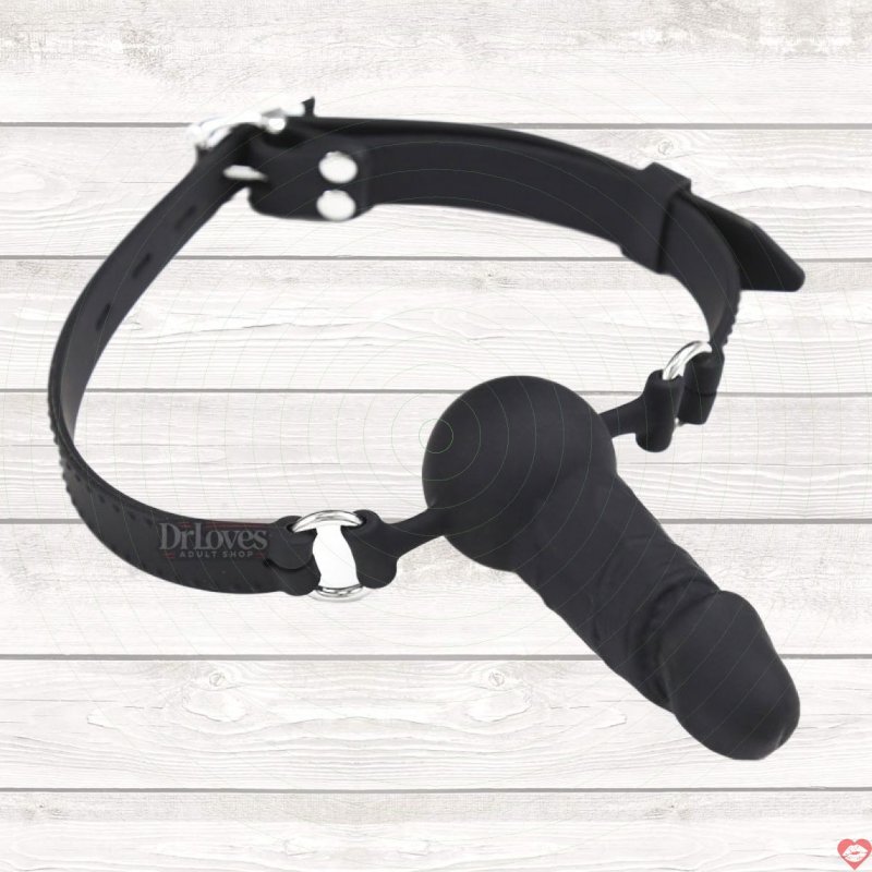 Bộ Khóa Miệng BDSM Kèm Bóng Dương Vật