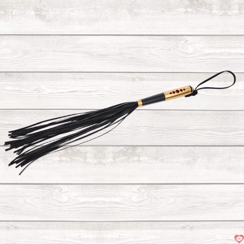Dụng Cụ Bạo Dâm Roi Da Mạ Vàng Cao Cấp – BDSM 22