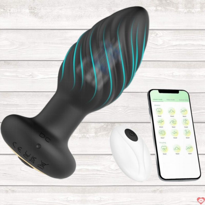 Phích Cắm Hậu Môn Điều Khiển Từ Xa Bằng App