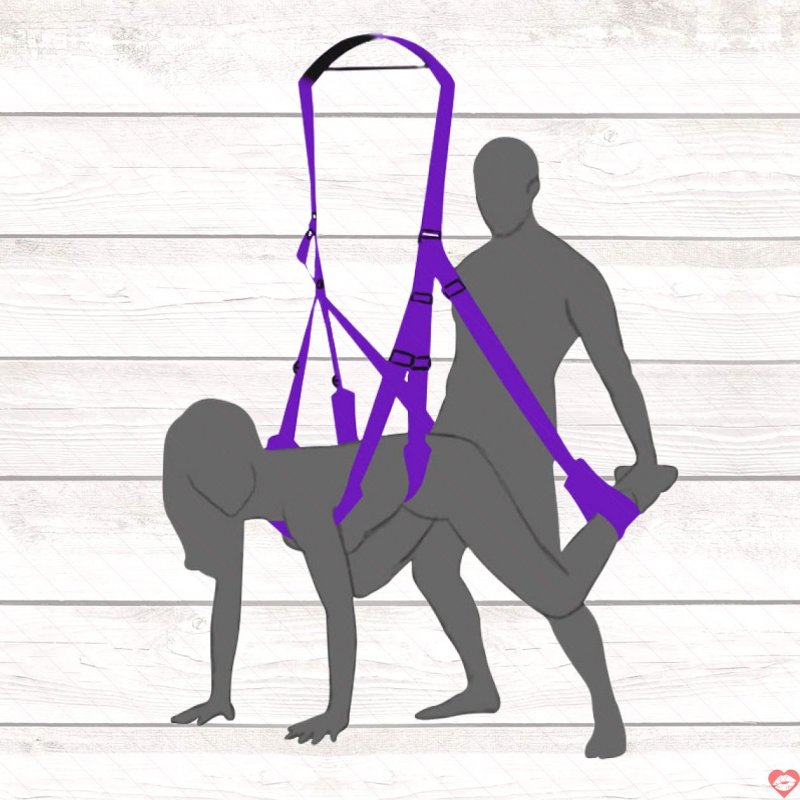 Dây Treo Tạo Tư Thế 360 Độ Món Đồ Chơi BDSM