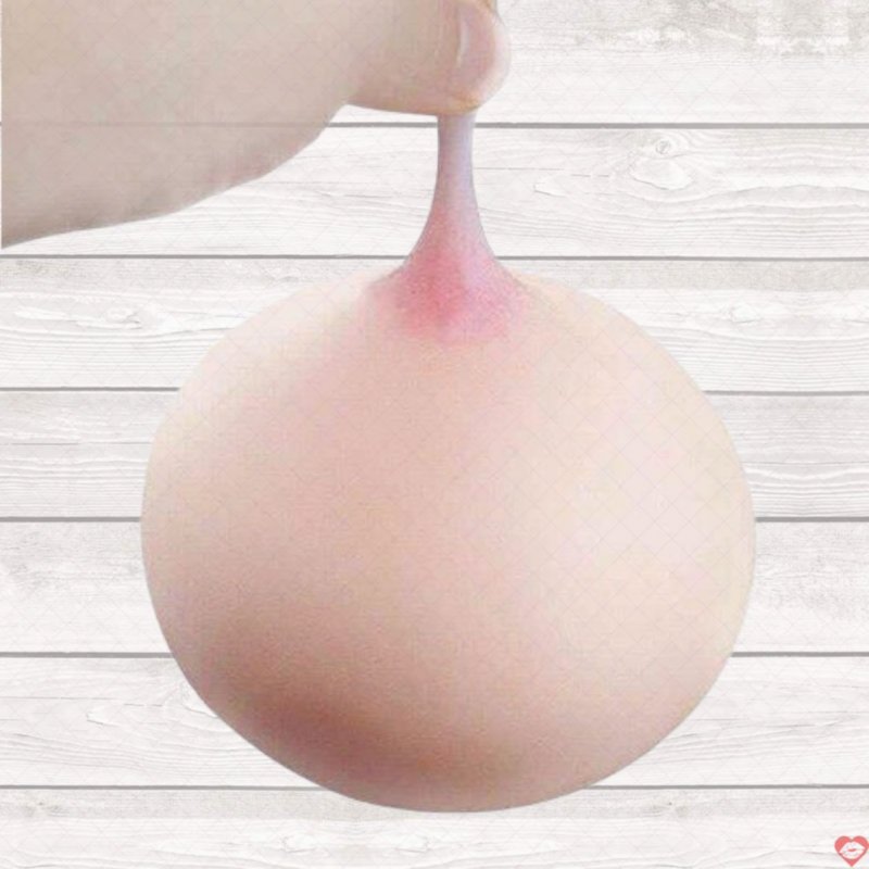 Vú giả silicon cao cấp mềm mịn 2 trong 1 sextoy nam cực đã 