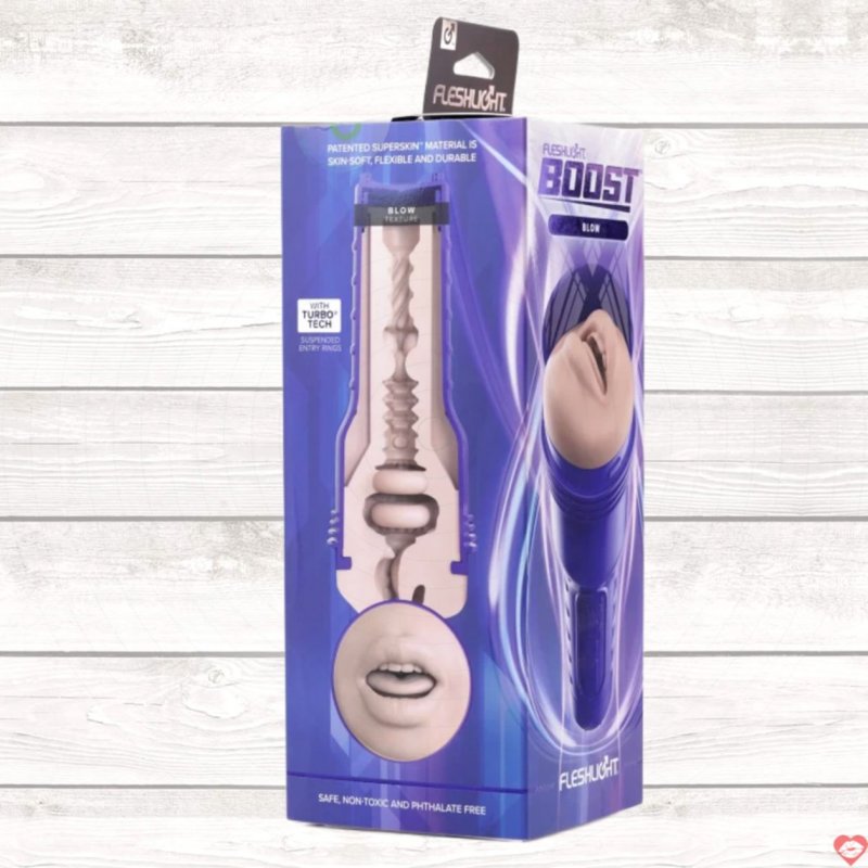 Fleshlight Boost Blow Turbo Tech - Cảm giác thật, siêu mềm mại, an toàn 