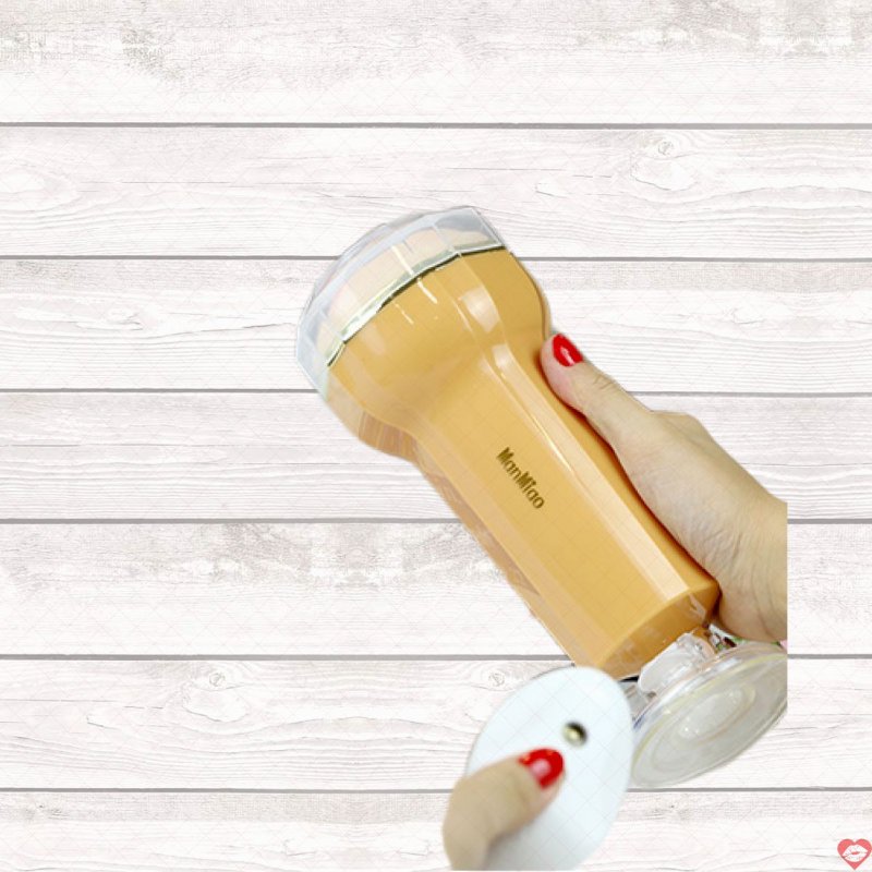 Âm đạo giả gắn tường Manmiao cao cấp điều khiển không dây rung 12 chế độ 