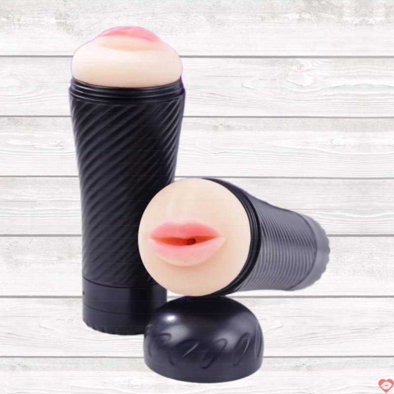 Baile Love Kiss đèn pin rung môi giả mềm mại kích thích tối đa 