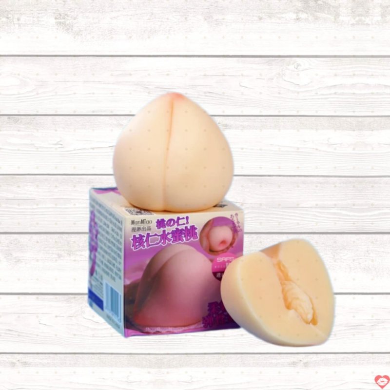 Âm đạo giả Manmiao quả đào đáng yêu mềm mại nhỏ gọn dễ mang 