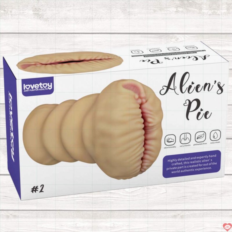 Âm đạo giả cầm tay USA Lovetoy Alien Pies LV351022 1kg độc lạ