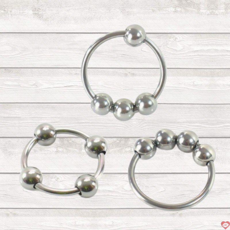 Vòng đeo inox 4 bi kéo dài thời gian quan hệ tăng khoái cảm 