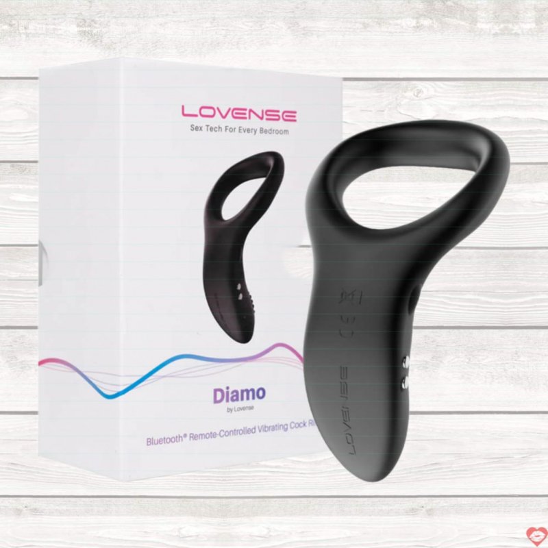 Vòng rung Lovense Diamo cao cấp tăng khoái cảm, điều khiển app 