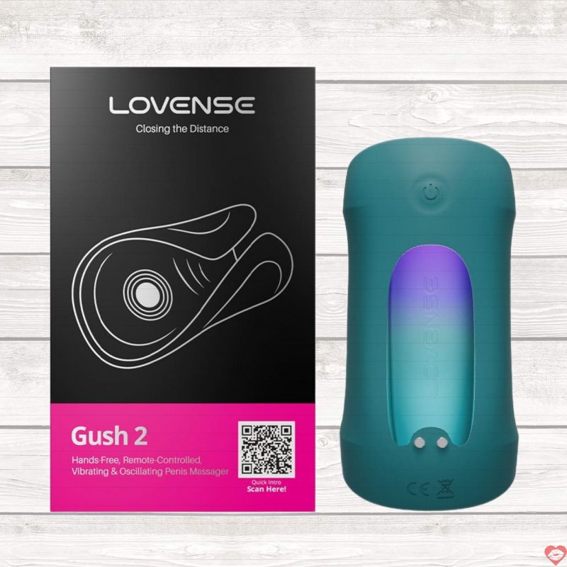 Vòng rung kích thích Lovense Gush 2 Siêu bền Tăng khoái cảm 