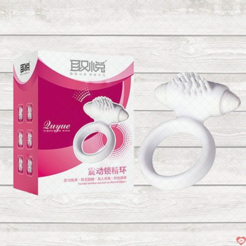 Vòng đeo chống xuất tinh sớm lưỡi rung kích thích âm vật nữ 
