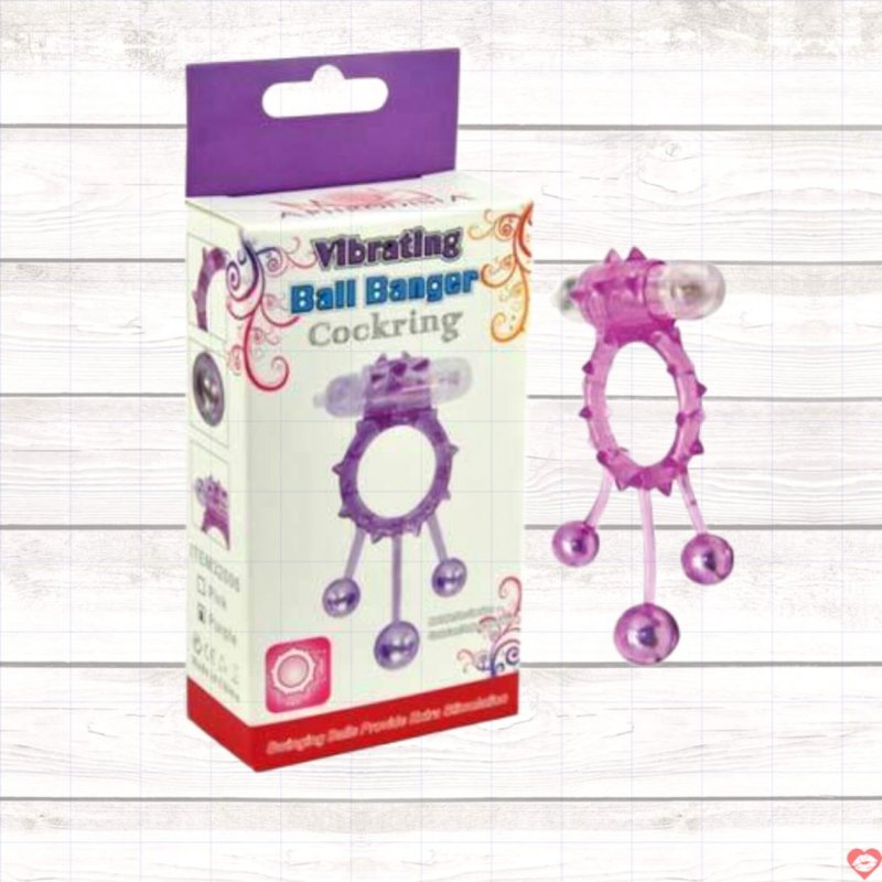 Vòng rung tình yêu bi Ball Banger VD04 cao cấp kích thích mạnh mẽ 