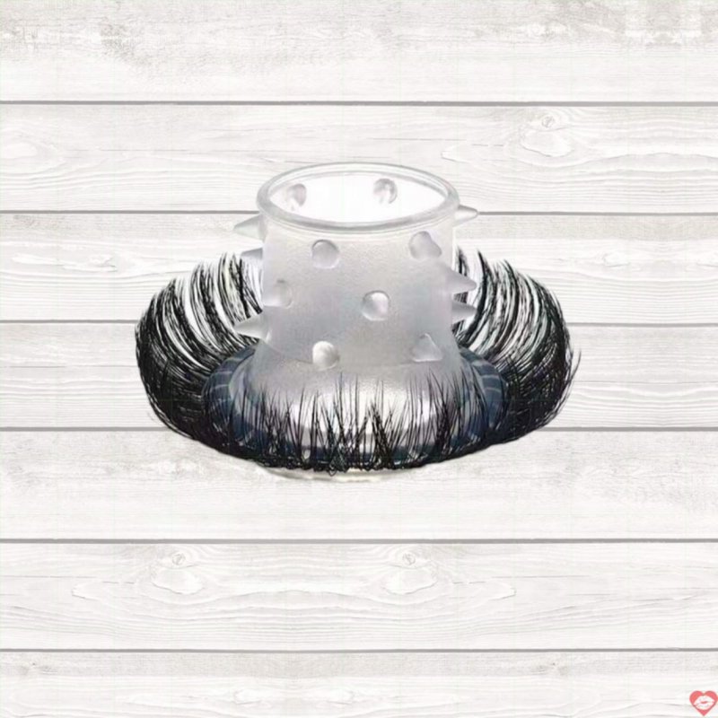 Vòng đeo mắt cừu COC silicone đuôi ngựa mềm mại nhiều kiều gai gân bi nổi POLL