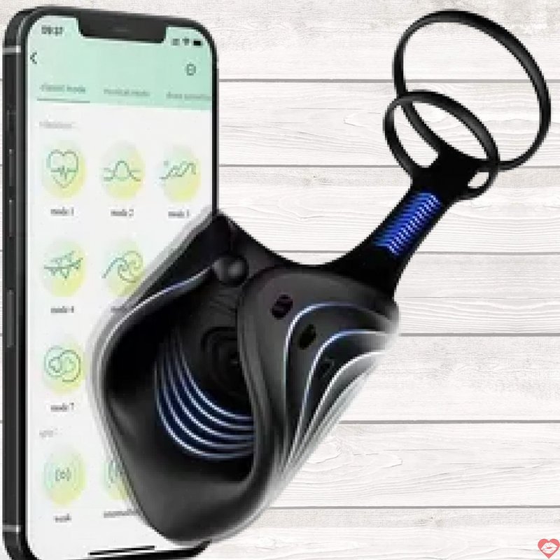 Vòng rung deo dương vật điều khiển từ xa bằng App