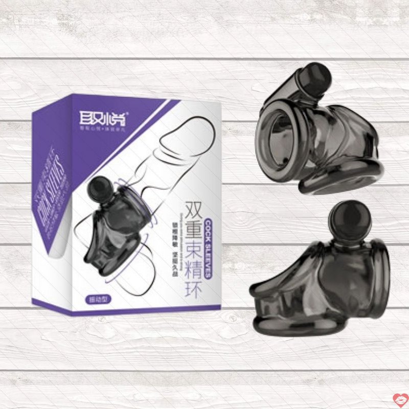 Khóa silicone có rung giúp cương cứng và chống xuất tinh sớm BD10K