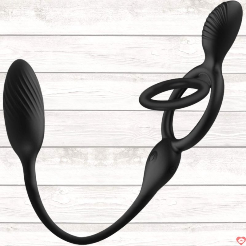 Vòng Rung Penis Ring Cock Lock Ring Kích Thích Hậu Môn Điều Khiển Từ Xa