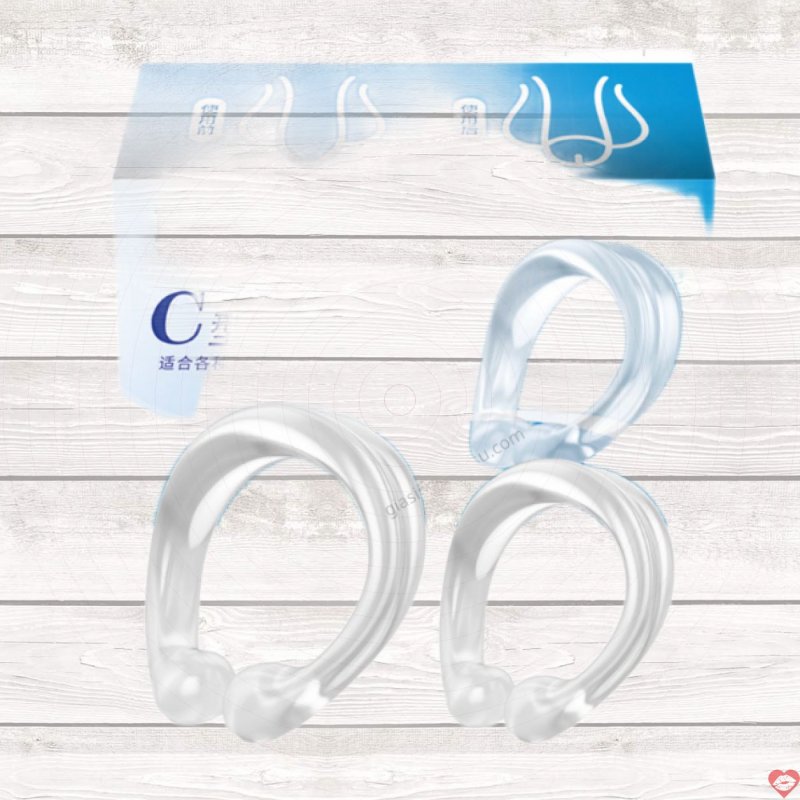 Bộ 2 Vòng Aichao Cockring Màu Trắng