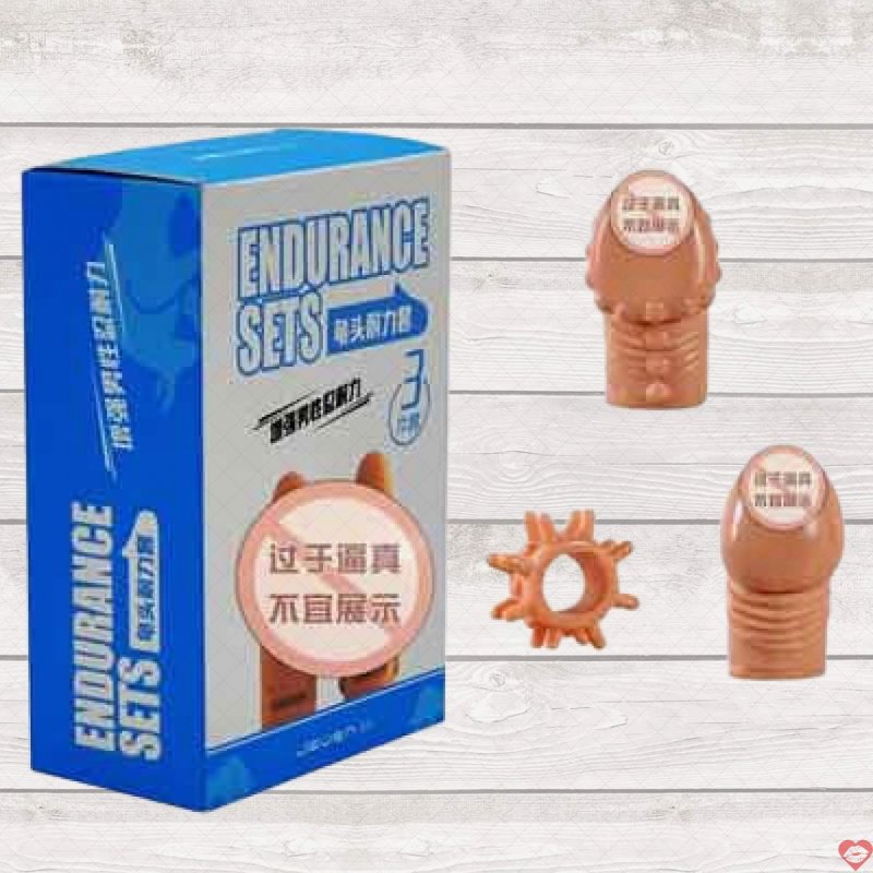 BD10E Bộ ba bao cao su đôn dên nối dài dương vật đỉnh của đỉnh