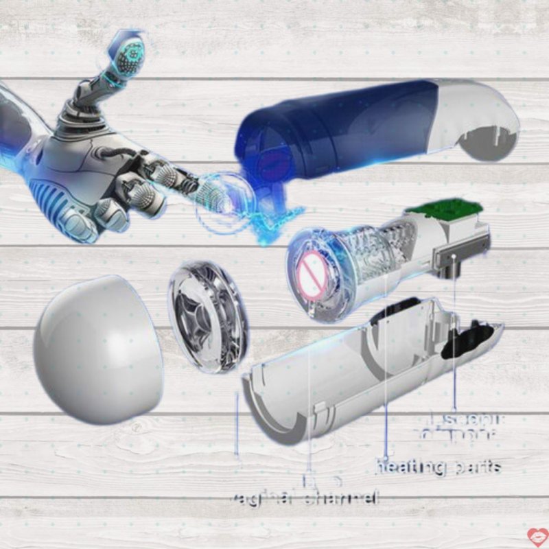 Máy thủ dâm tự động Navigator Cup sưởi ấm Rung Thụt 10 chế độ 