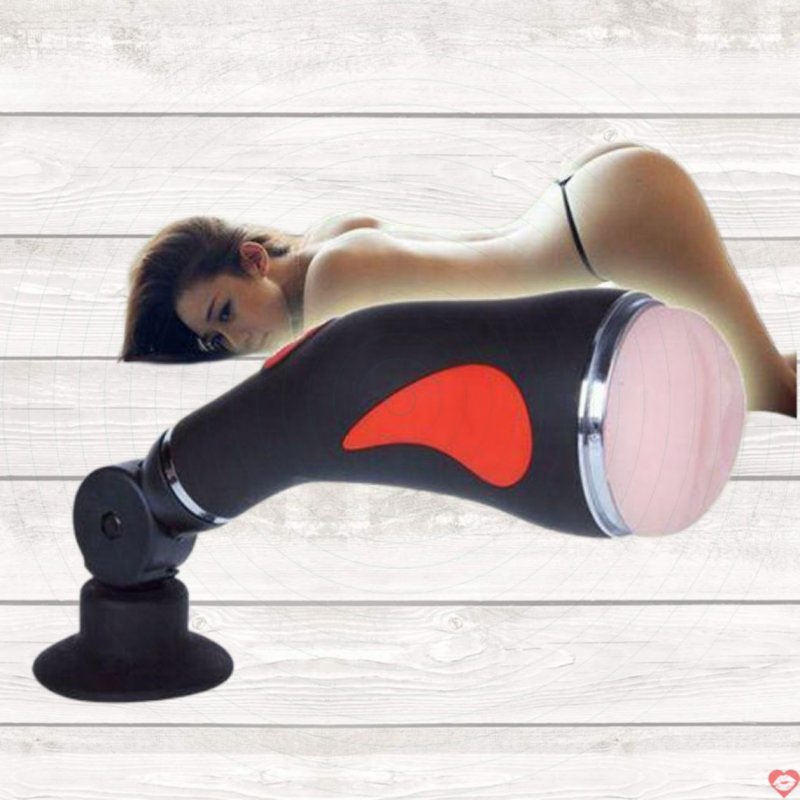 Âm đạo giả gắn tường Young Cyclone sextoy nam đa chế độ rung 
