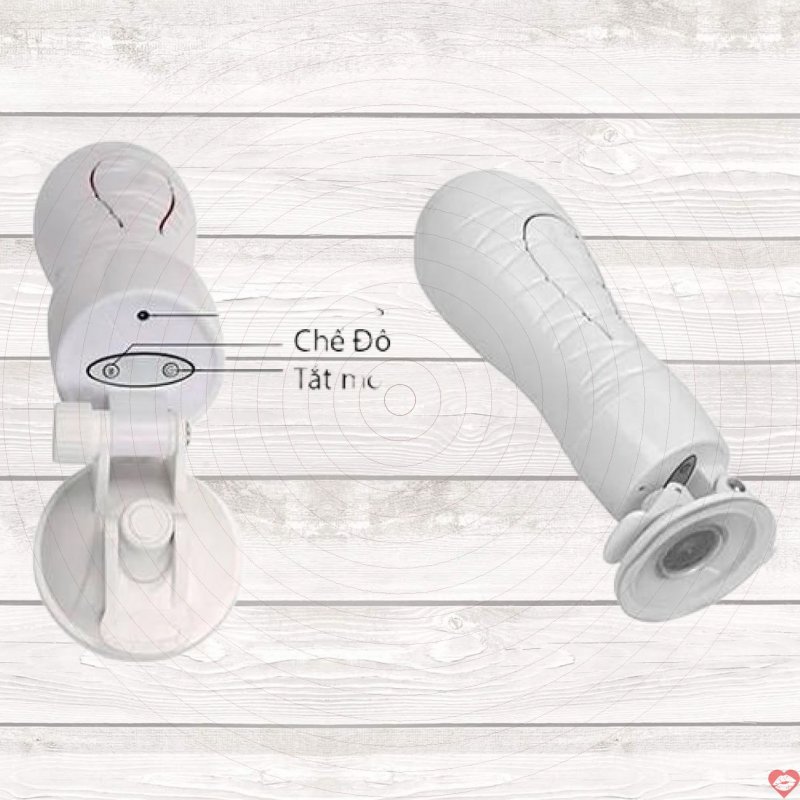Âm đạo giả gắn tường rung bóp Crazy Bull Flora cao cấp sành điệu 
