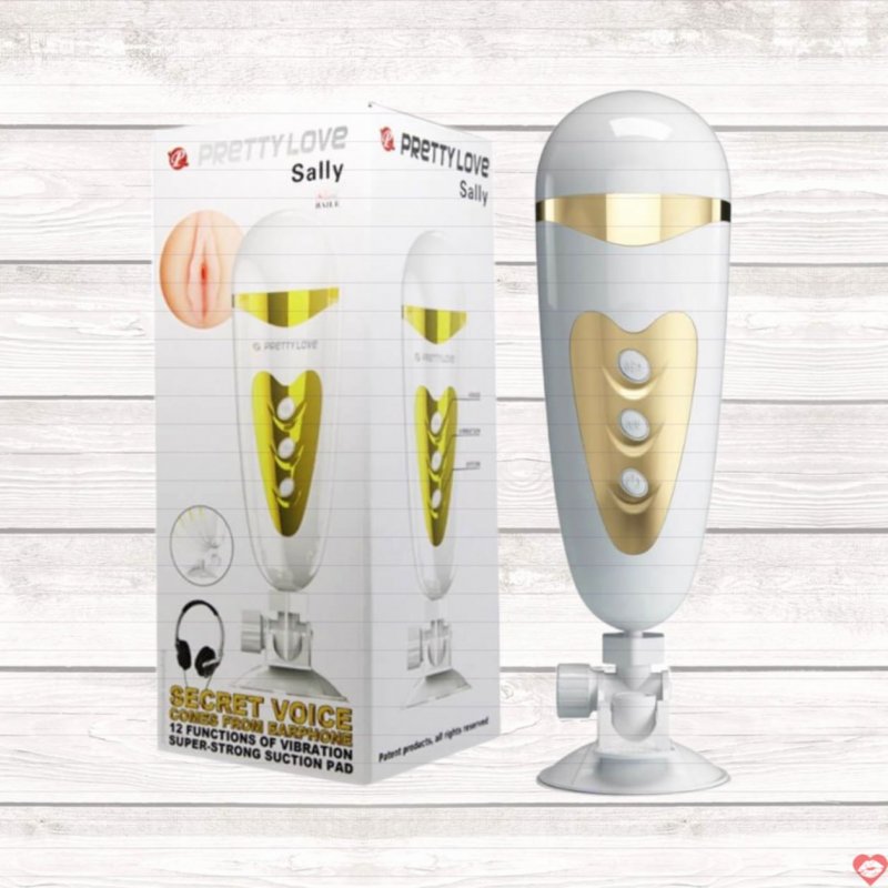 Âm đạo giả Pretty Love Sally silicon mềm mại khoái cảm ngất 