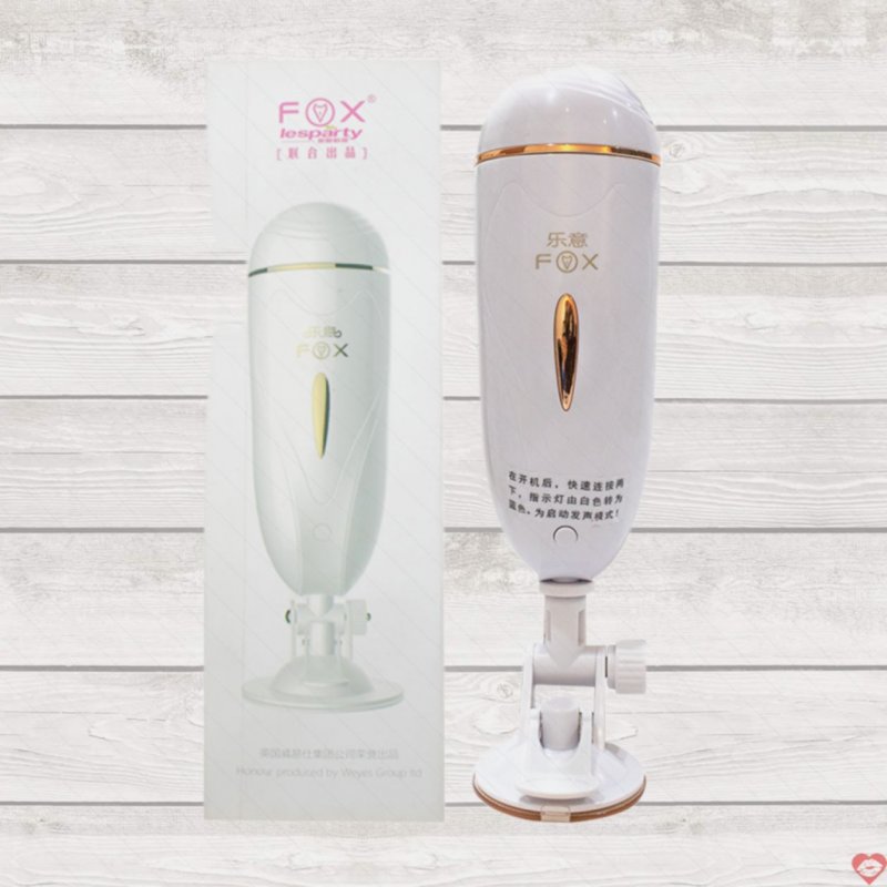 Âm đạo giả tự động Fox Lesparty cao cấp hít tường tiện lợi 