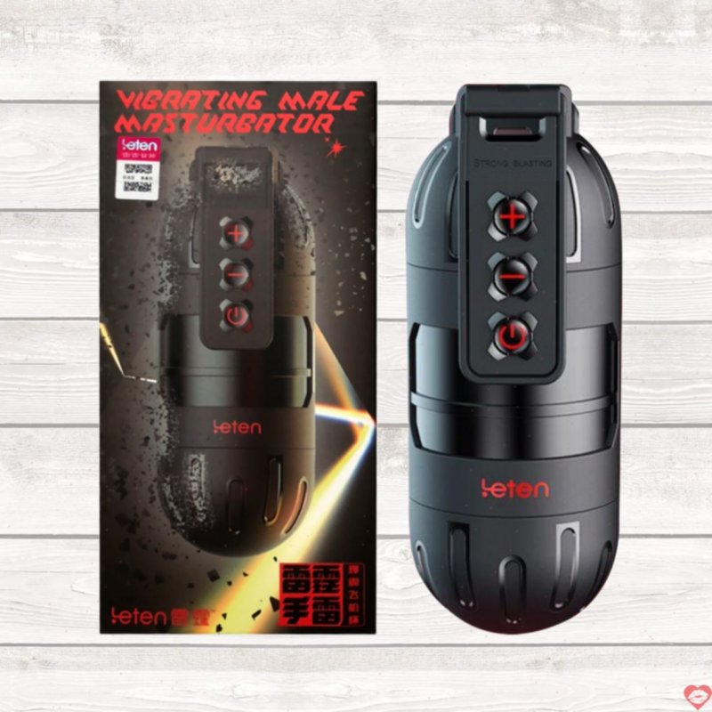 Âm đạo giả Leten Thunder đa năng rung mạnh điều khiển app 