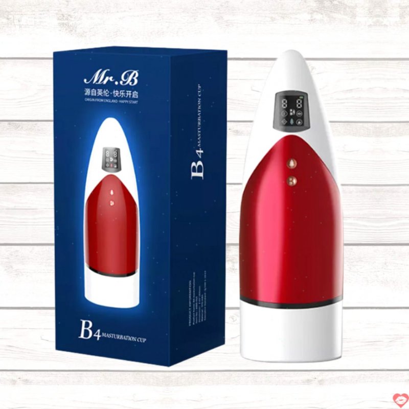 Âm đạo giả Mr.B B4 đa năng rung hút tỏa nhiệt cao cấp kích thích 