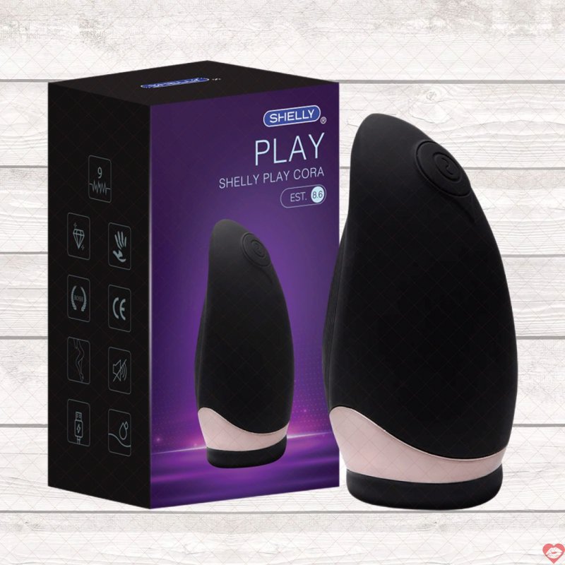 Âm đạo giả Shelly Play Cora sang trọng, 9 chế độ rung cực đã 