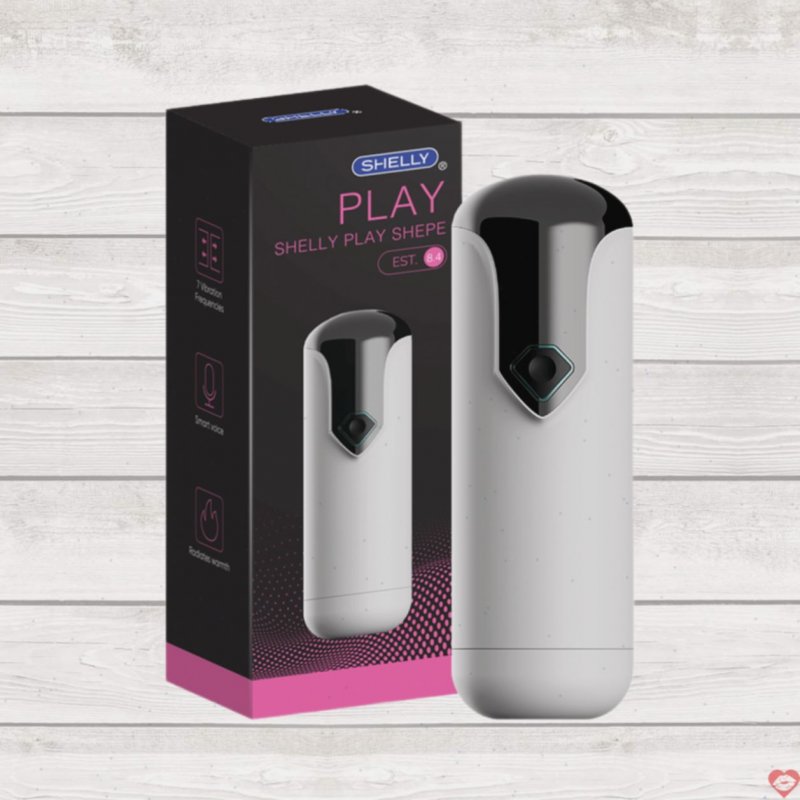 Âm đạo giả Shelly Play cao cấp rung thụt sưởi ấm 