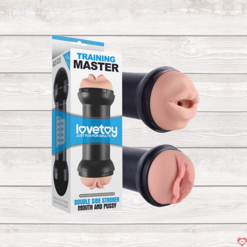 Âm đạo giả miệng Lovetoy Training Master silicon mềm mại siêu thực 