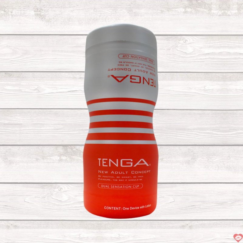 Âm đạo giả Tenga 2 đầu nhỏ gọn cao cấp tiện lợi nam giới 