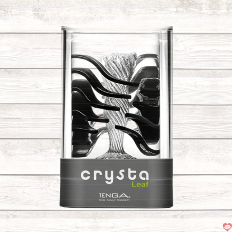 Âm đạo giả Tenga Crysta Leaf silicon y tế êm ái kích thích 