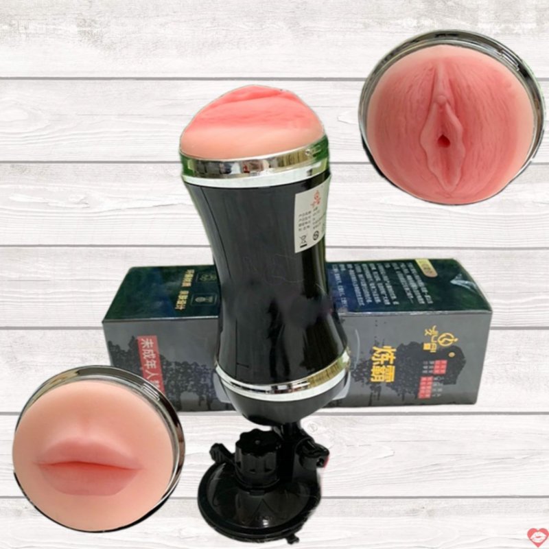 Âm Đạo 2 Đầu Gắn Tường Có Rung Rên Cực Sướng