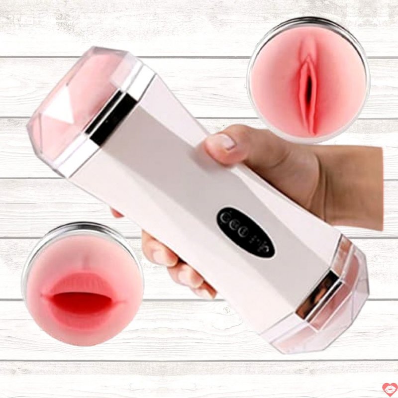 Âm đạo giả 2 đầu bú mút liếm như thật SHP1353