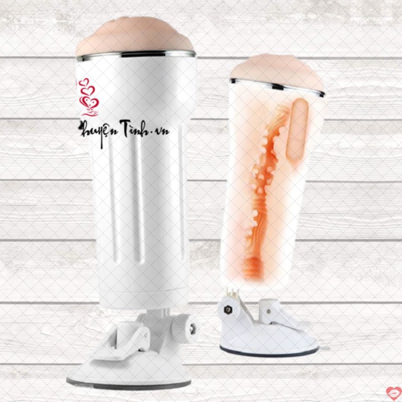 Cốc thủ dâm gắn tường có rung AK HOT
