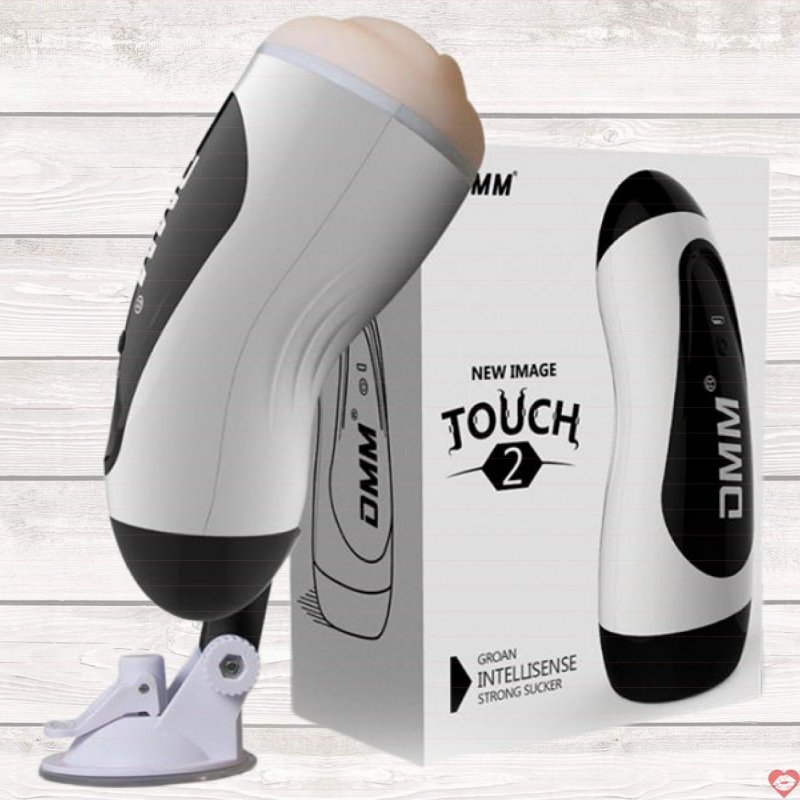 Âm đạo giả gắn tường DMM TOUCH 2 rung rên 10 chế độ