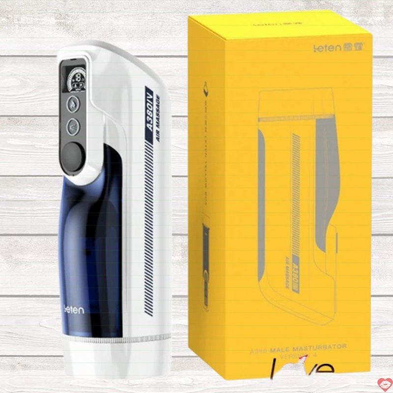 Âm đạo tự động Leten A380 V.4 rung thụt co bóp sưởi ấm siêu thực tiện dụng 