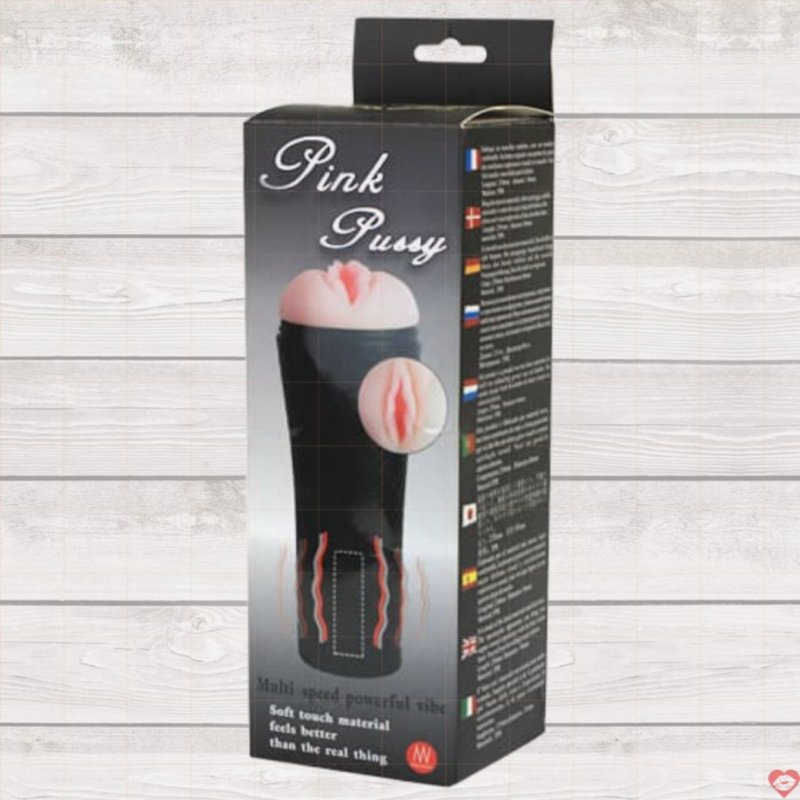 Âm Đạo Giả Đèn Pin không dây Pink Pussy