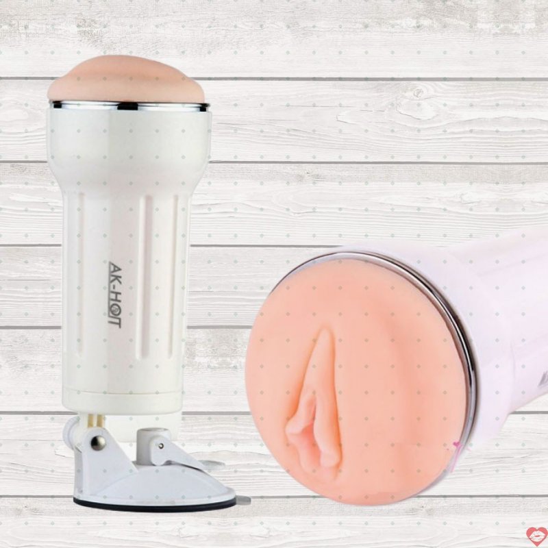 Âm Đạo Giả Ngụy Trang AK-HOT Có Đế Hít - Rung