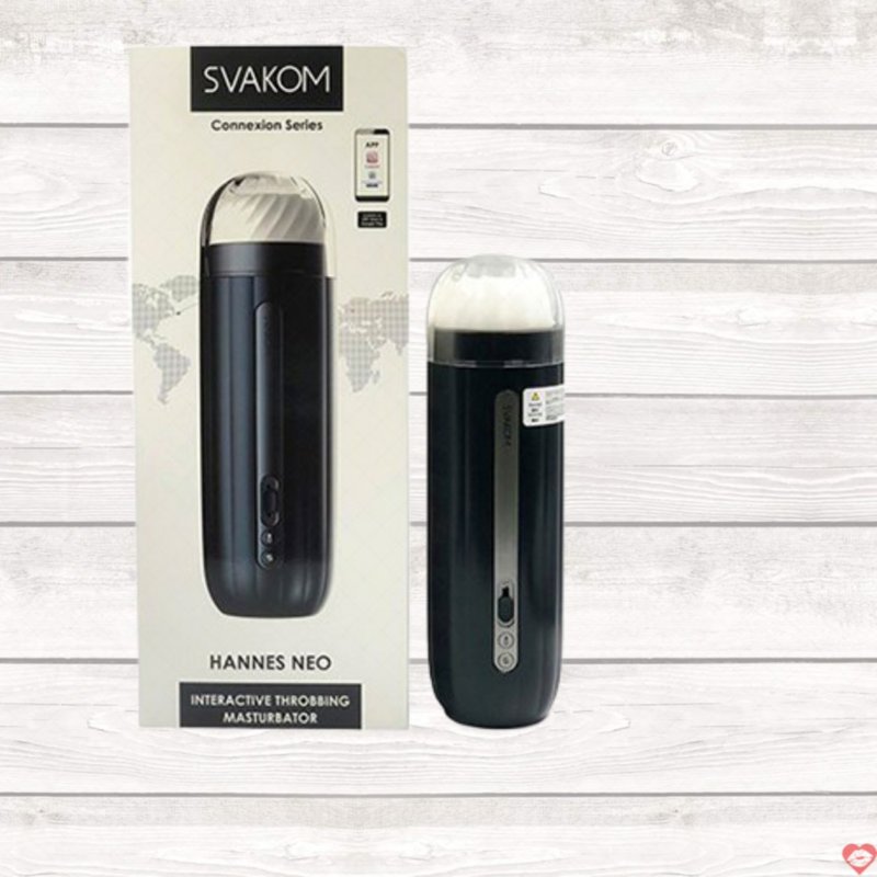 Máy thủ dâm Svakom Hannes Neo Tự Động Sưởi Ấm Co Bóp Điều Khiển Điện Thoại 