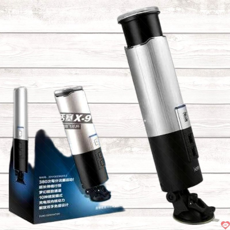Âm Đạo Giả Gắn Tường Tự động X9 3G Sạc Điện Leten Retractable Cup