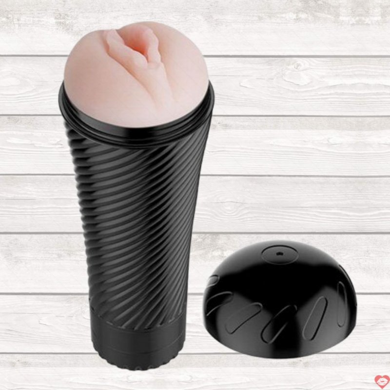 Cốc thủ dâm có rung Pink Pussy Baile chất liệu an toàn thăng hoa 