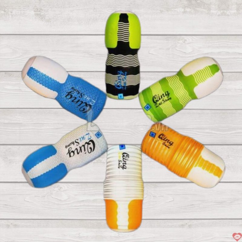 Cốc thủ dâm Qing sextoy nam âm đạo giả silicon cao cấp 