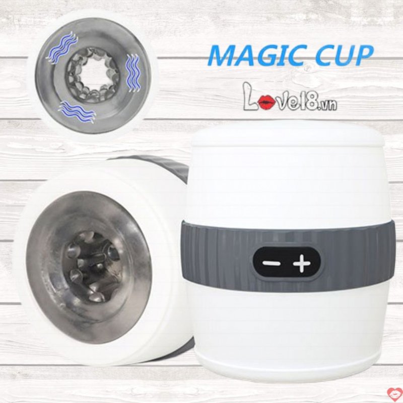 Cốc thủ dâm rung Aishia Magic Cup cao cấp hưng phấn nhanh 