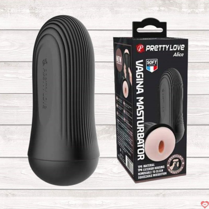 Cốc Âm Đạo Giả Pretty Love Alice Siêu Mềm Cao Cấp Silicone Chống Thấm 