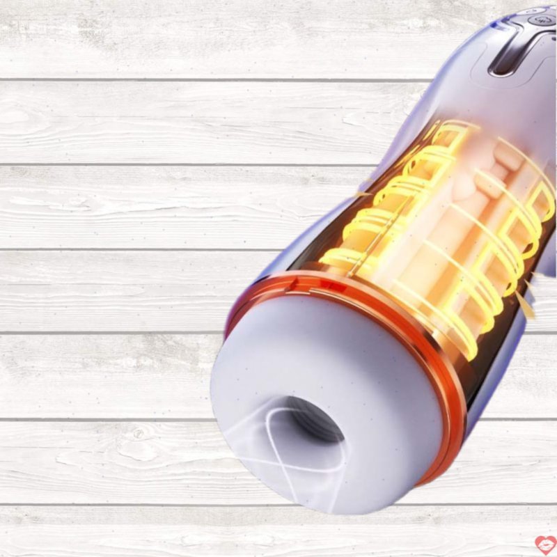 Cốc âm đạo tự động co bóp rung phát nhiệt Mizzzee Ringo nhỏ gọn        
