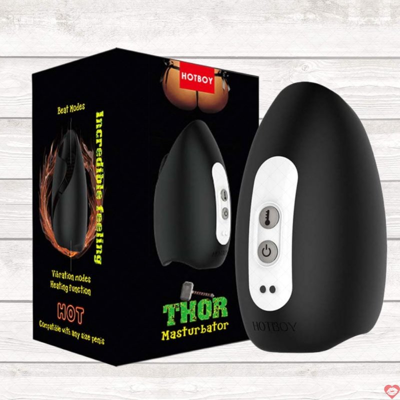 Máy tập luyện và tự sướng 2in1 Hotboy Thor Men rung phát nhiệt