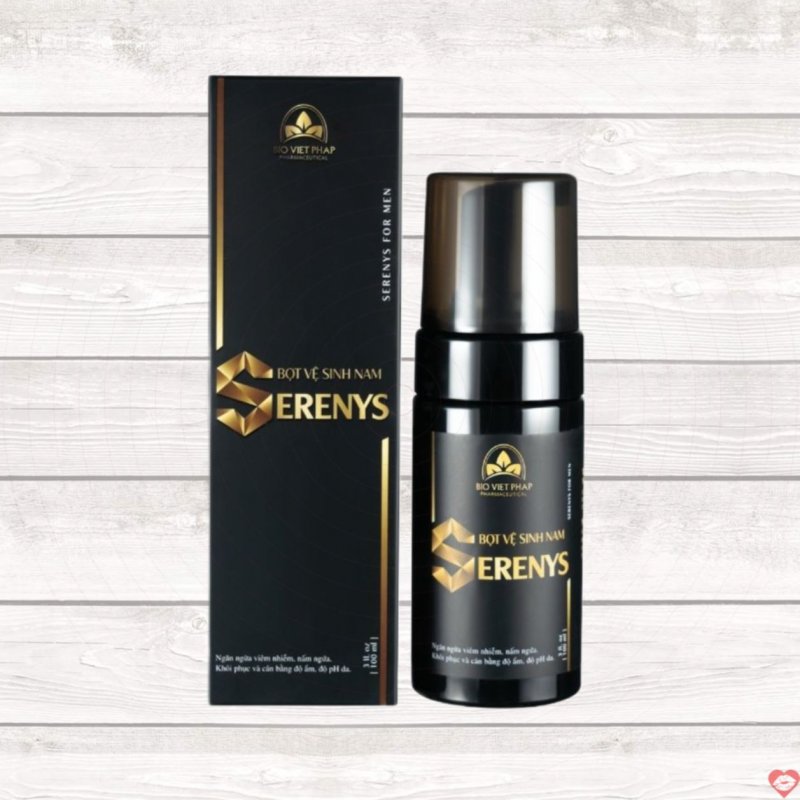 Bọt Vệ Sinh Nam Serenys 100ml Sạch Sâu Ngăn Viêm Khử Mùi Tốt 